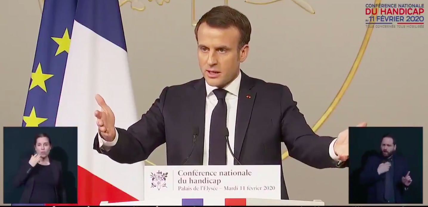 Alerte : Que retenir des objectifs d’Emmanuel Macron énoncés lors de la CNH (Conférence Nationale du Handicap) ?